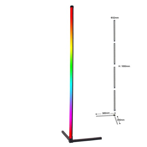 Smart corner floor lamp