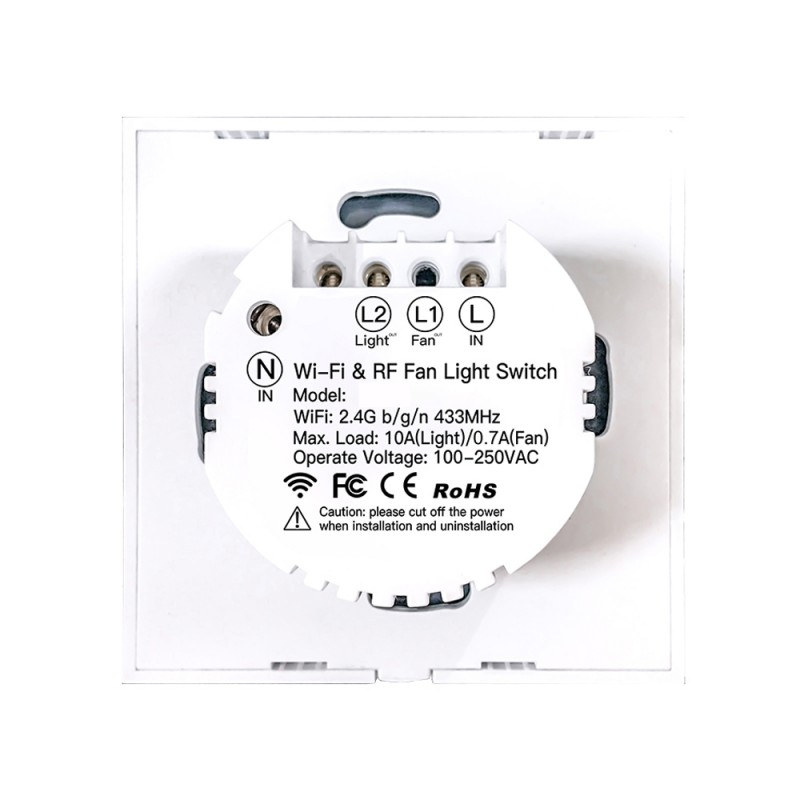 smart fan control and light dimmer