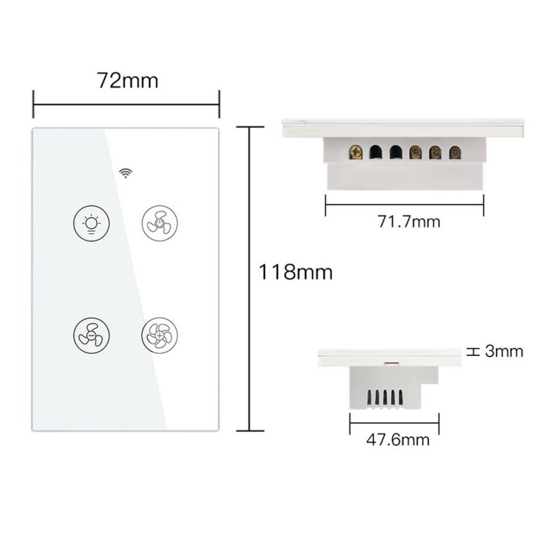 smart fan light switch