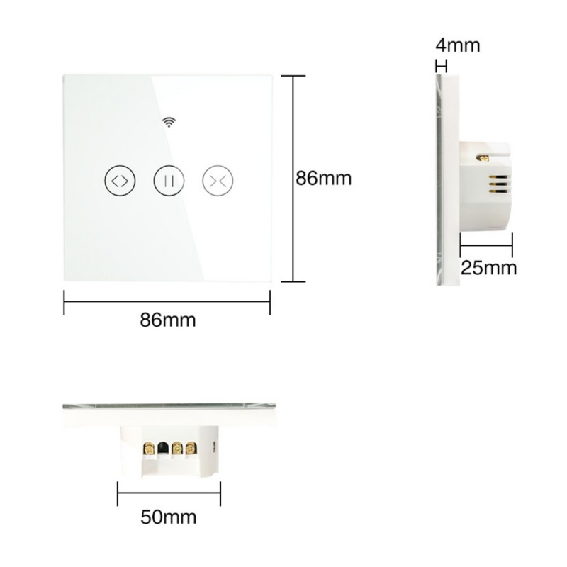 zigbee smart curtain motor