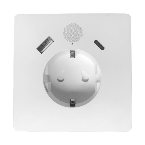 EU Zigbee smart wall outlet with Type-A+C ports 