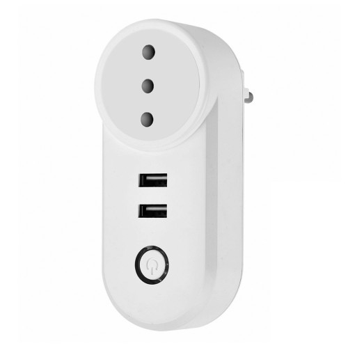 Italy Zigbee smart socket dual USB