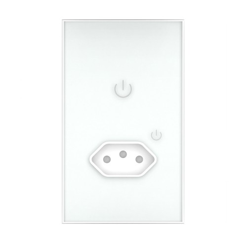 Brazil WIFI 1gang touch switch and socket 