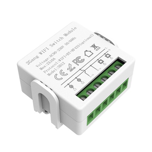 2Gang WiFi Switch Module