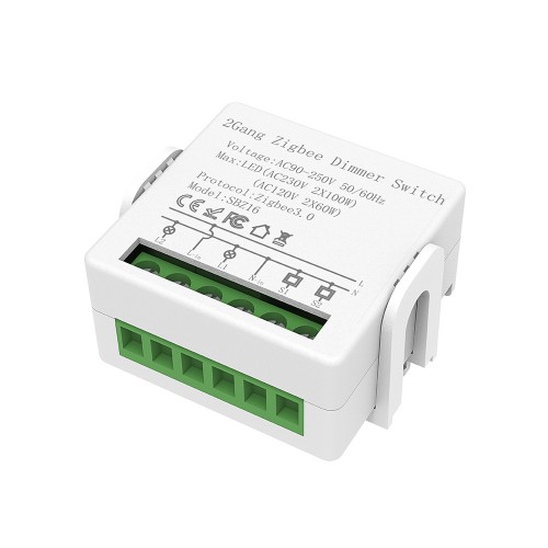 2Gang Zigbee Dimmer Switch Module