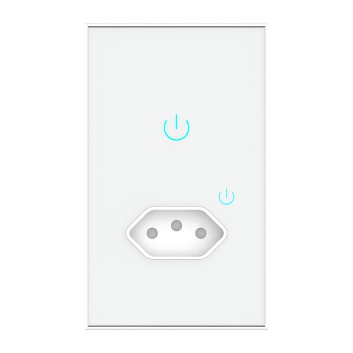 Brazil WIFI 1gang touch switch and socket 
