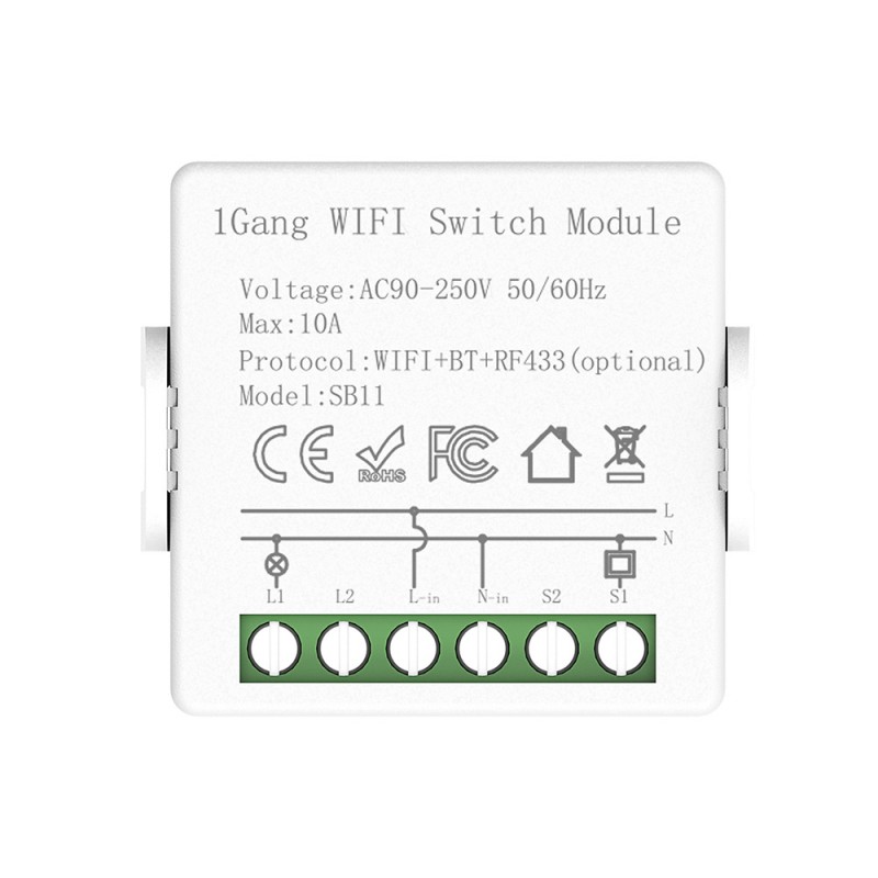 wifi relay switch module